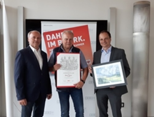 Wirtschaftskammer Tirol ehrt Heinz Ritter Detektei Kobra