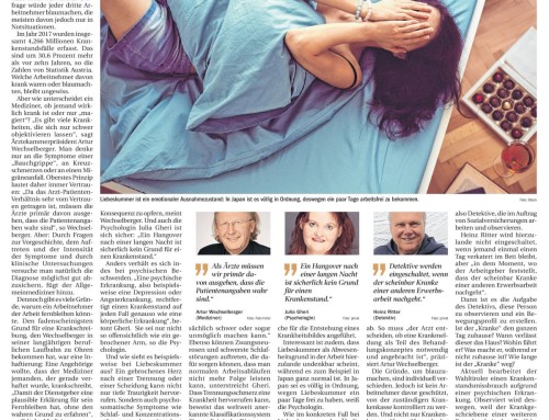 Heinz Ritter, Präsident des ÖDV und Inhaber der Detektei Kobra in der Tiroler Tageszeitung – 24-08-2019 – Krankenstandsbetrug